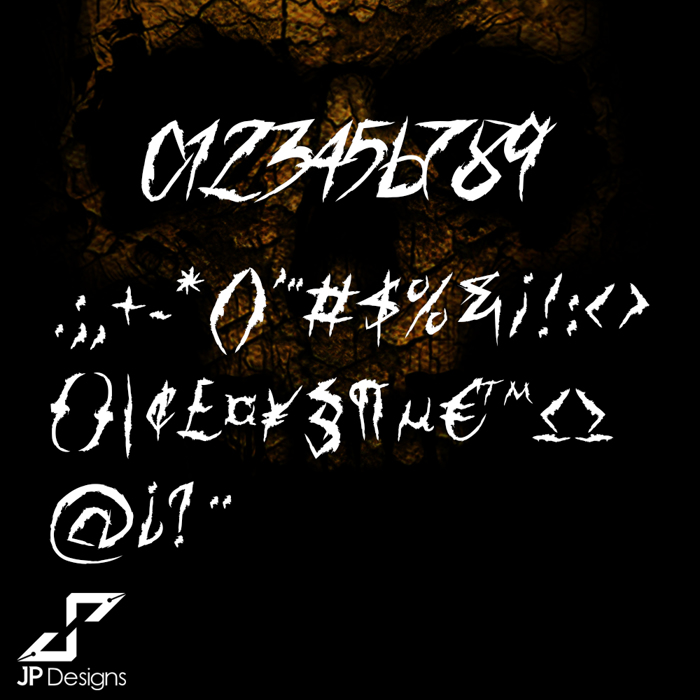 Horror & Dead DEMO Font