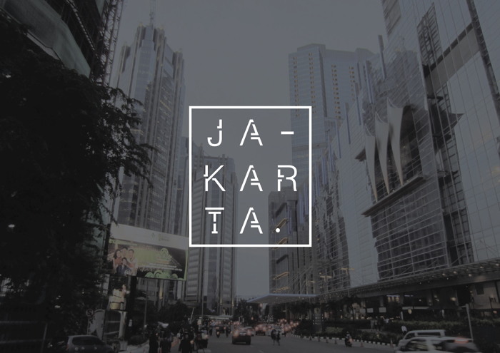 JAKARTA Font poster