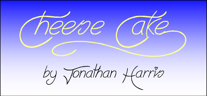 Cheese Cake Font poster