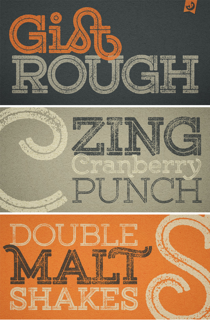 Gist Rough Upr Exbold Two Demo Font poster