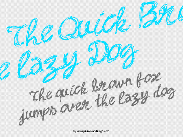 PWBella Font poster