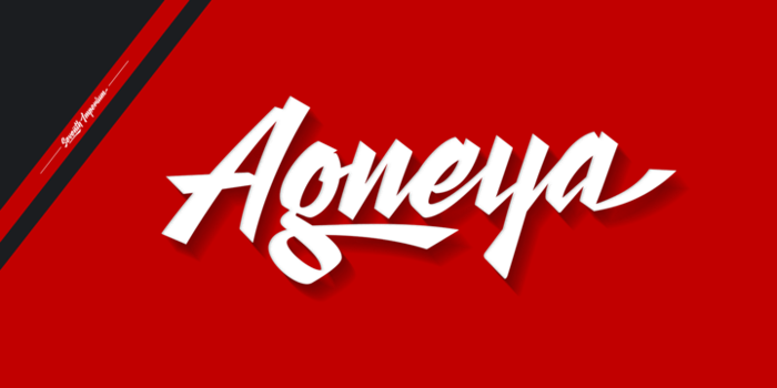 Agneya Font poster