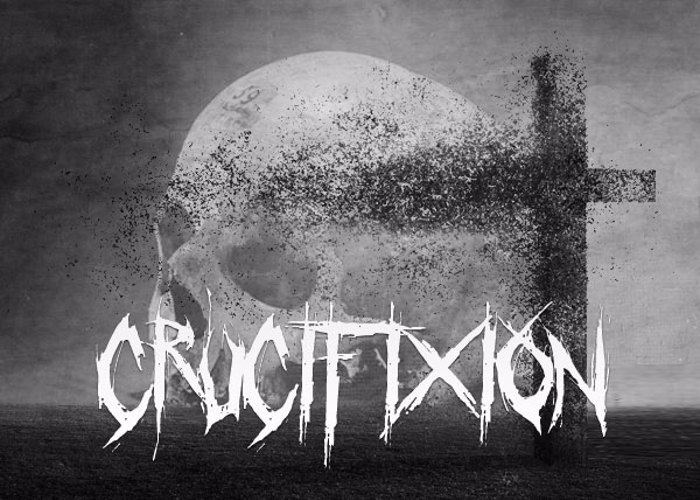 Crucifixion Font poster
