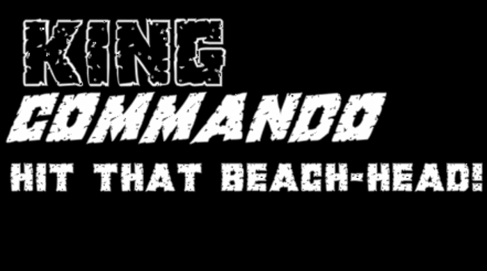 King Commando Font poster