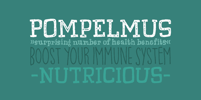 Pompelmus Sweet DEMO Font