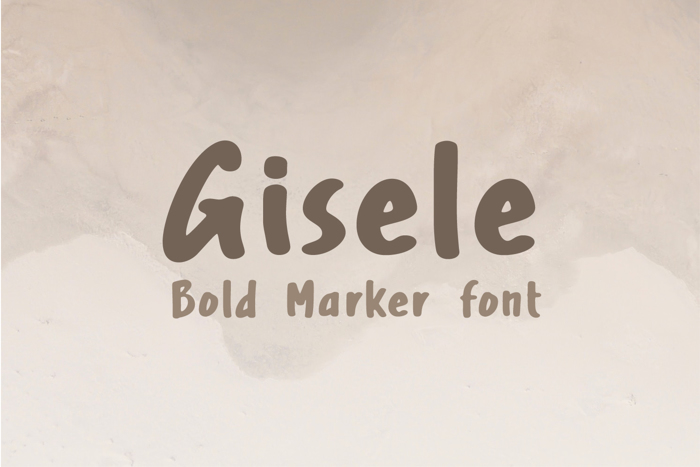 Gisele Font poster