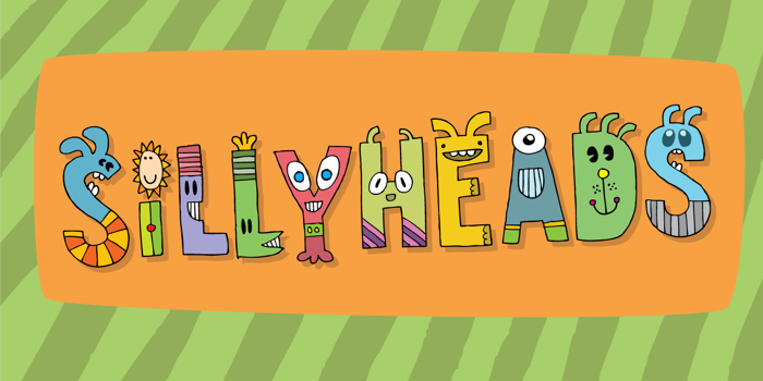 Sillyheads Font poster
