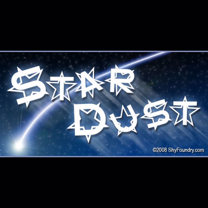 SF Star Dust Font poster