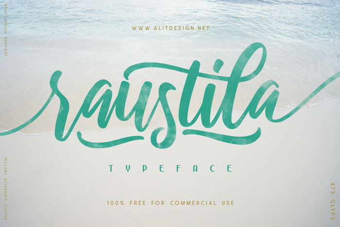 raustila Font poster