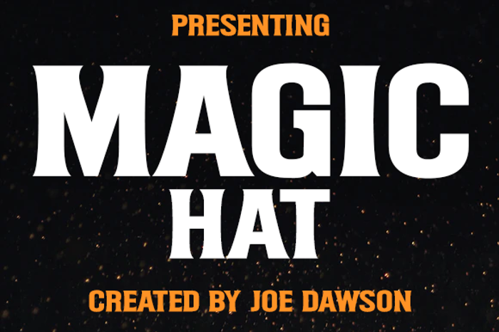 Magic Hat Font poster