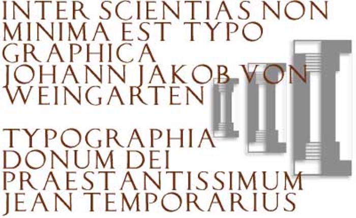 LucaPacioliRough Font poster