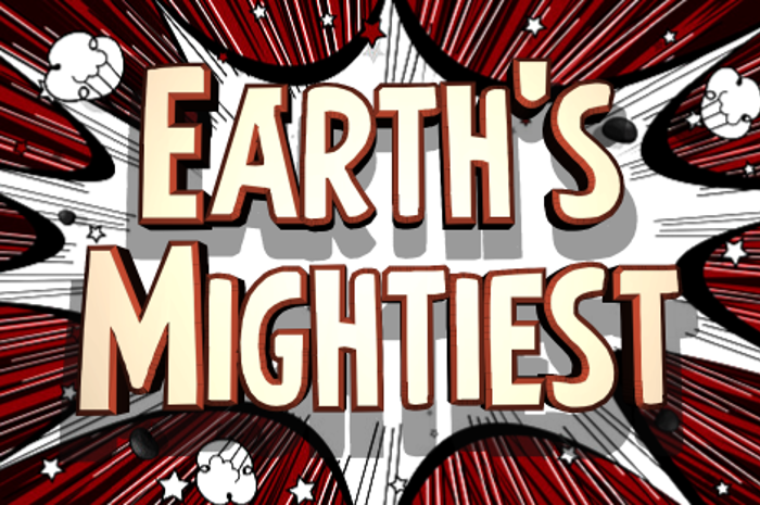 Earth's Mightiest Font poster