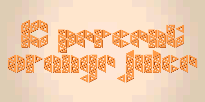 10% Orange Juice Font poster