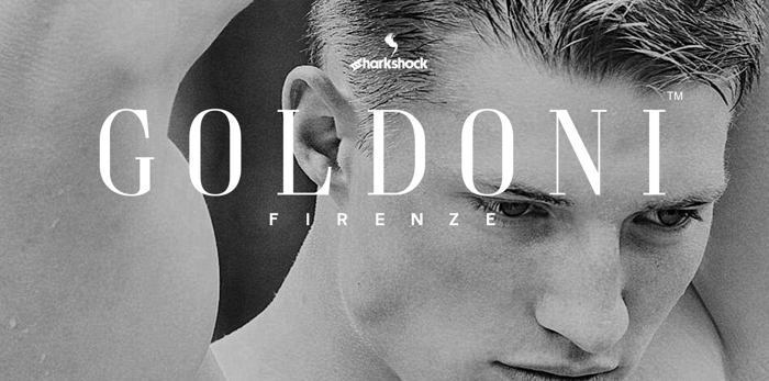 Goldoni Font poster