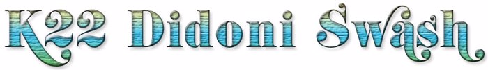 K22 Didoni Font poster