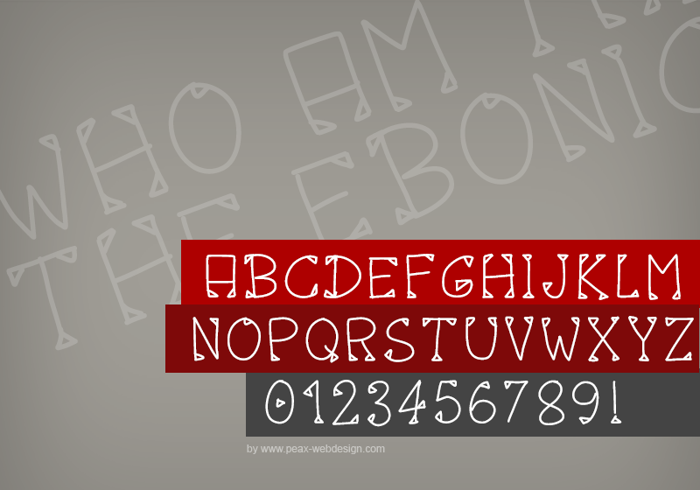 PWOctober Font poster