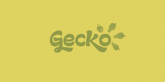 Gecko Font poster