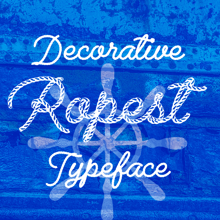 Ropest Font poster