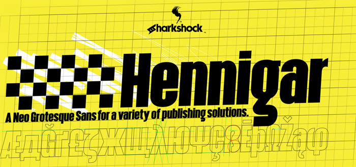 Hennigar Font poster