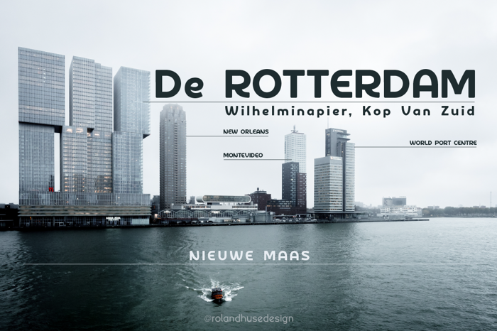 De Rotterdam Demo Font poster