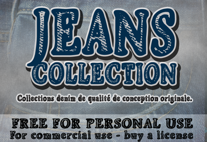 CF Jeans Collection Font