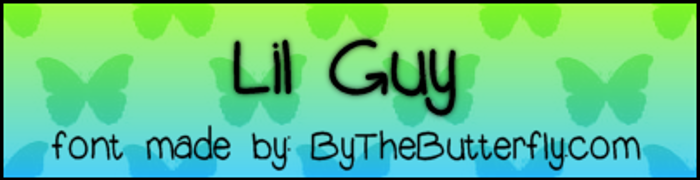 LilGuy Font poster