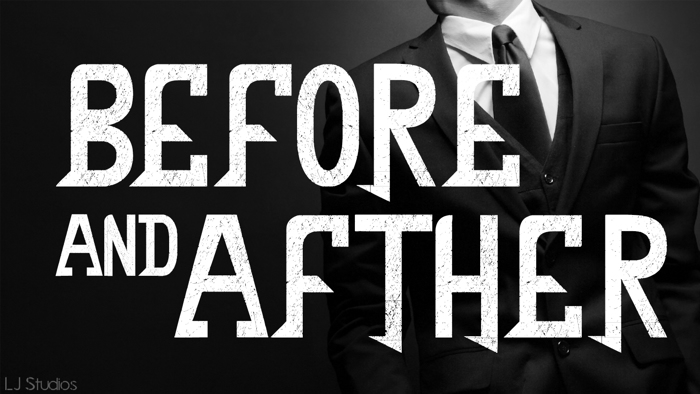 Before and after poster