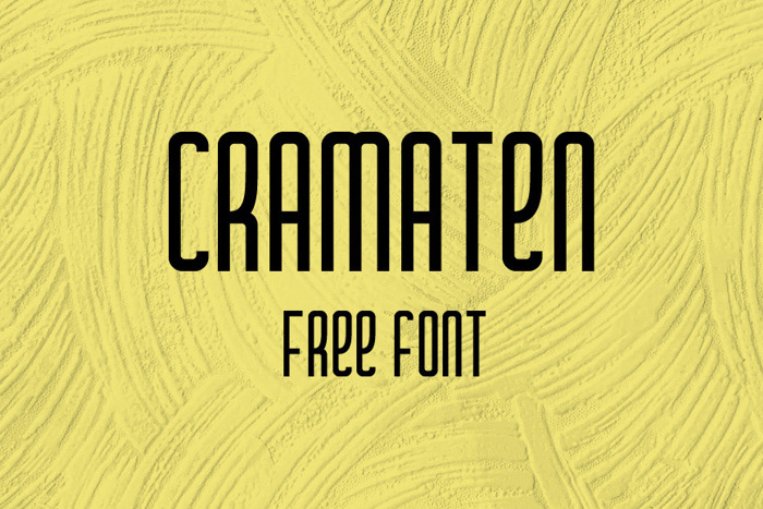 Cramaten Font poster