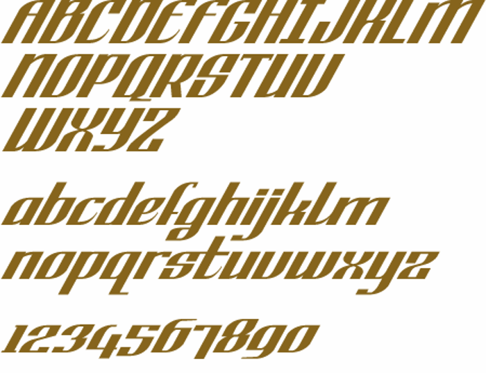 Ganymede Takeover Font