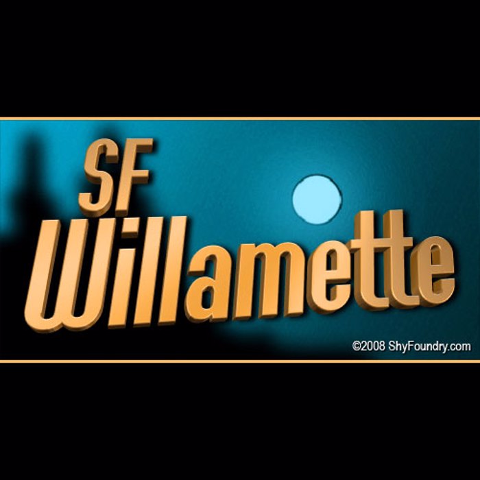 SF Willamette Font poster