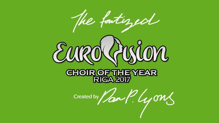 Eurovision Choir 2017 Font poster