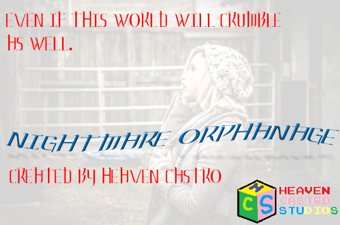 Nightmare Orphanage Font poster