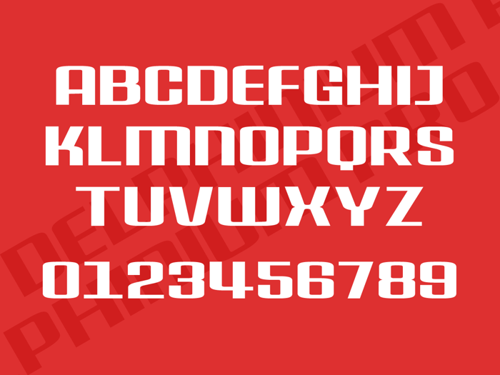Delphinium Pro Font poster