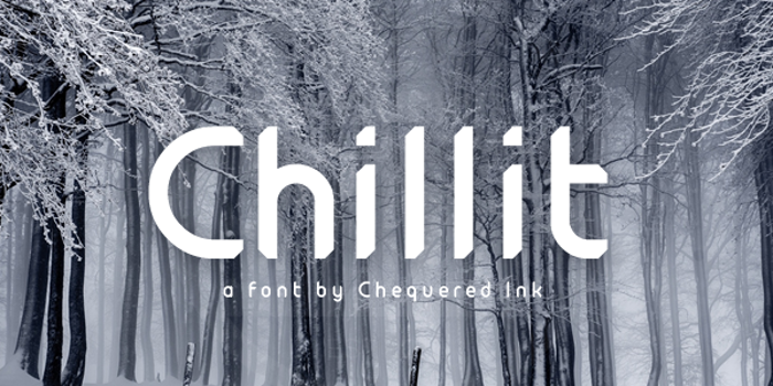Chillit Font poster