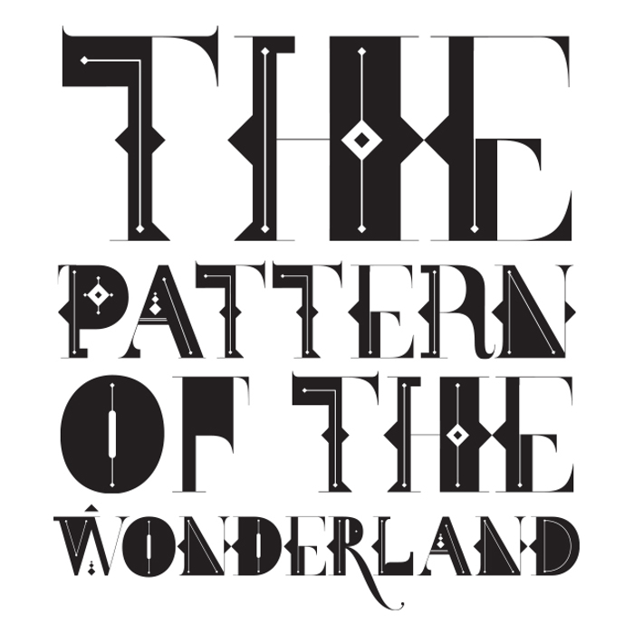 FDT_Wonderland Font poster