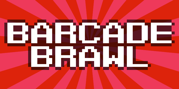 Barcade Brawl Font poster