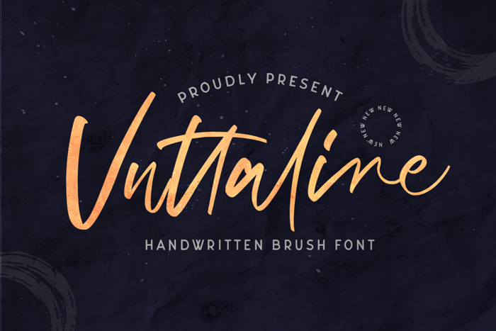 Vuttaline Font poster