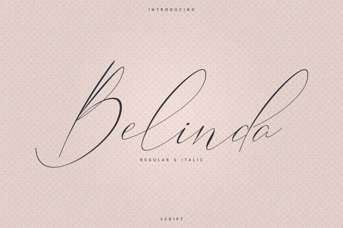 Belinda Font poster