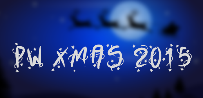 PWXmas2015 Font poster
