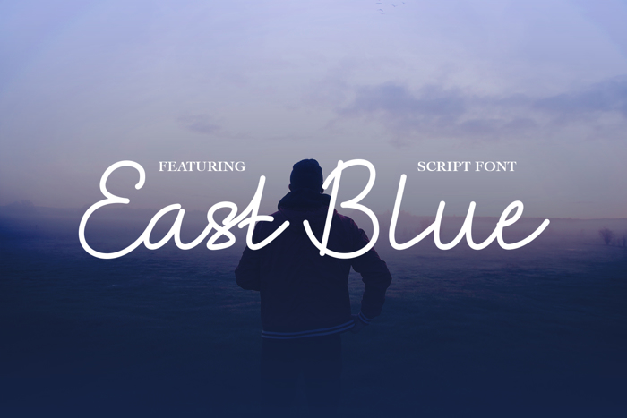 EastBlue Font poster