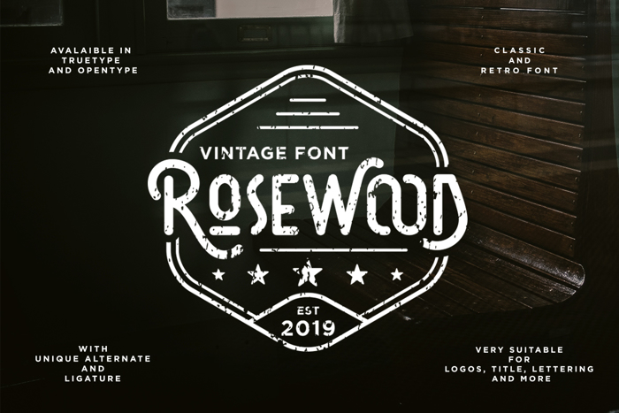 Brotherhood Font poster