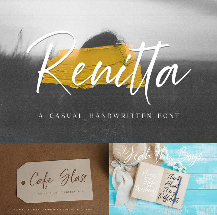 Renitta Font poster