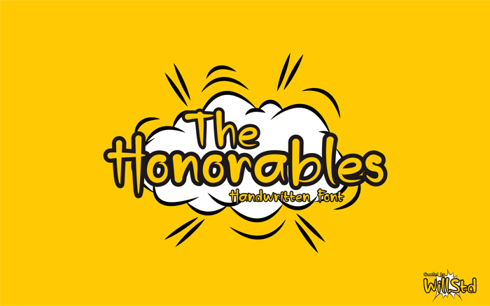 The Honorables Font