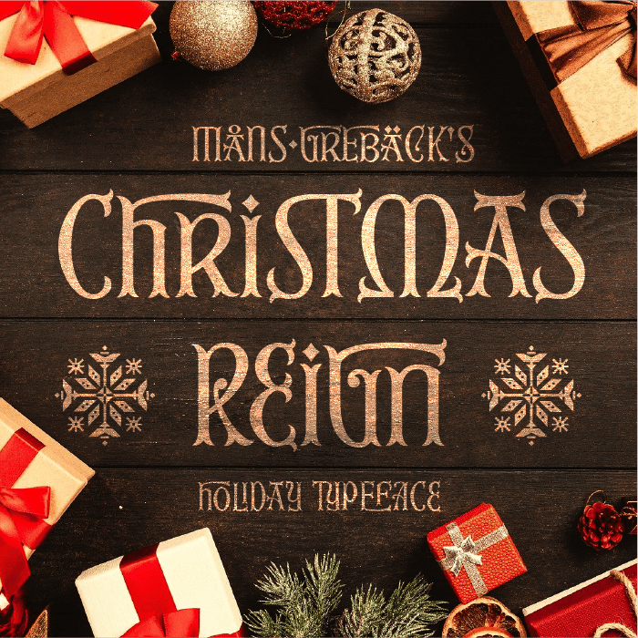 Christmas Reign Font