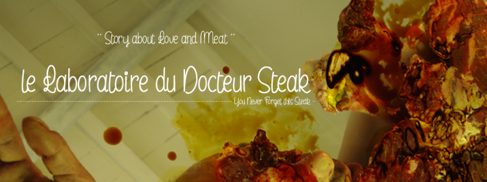 le Laboratoire du Docteur Steak Font poster