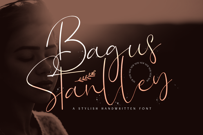 Bagus Stanlley Font poster