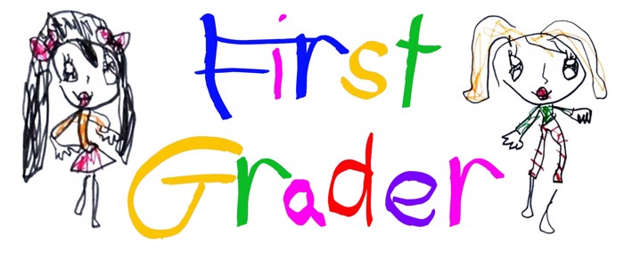 First Grader Font poster