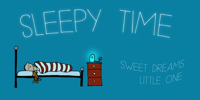 DK Sleepy Time Font poster