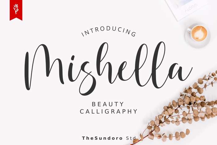 Mishella Font poster