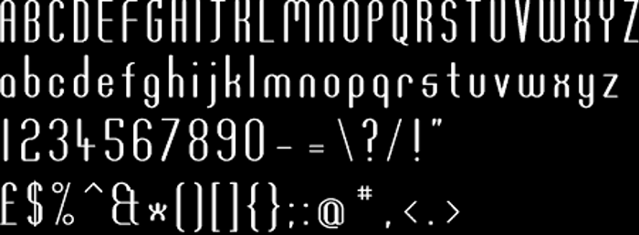 DF667 Plastic Jesus Font poster